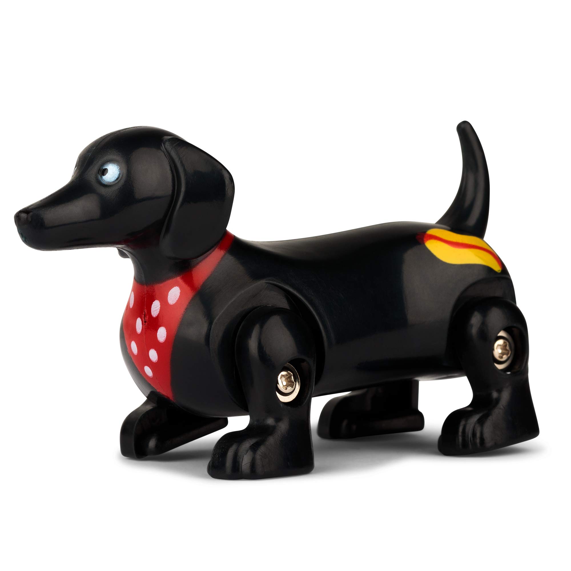 omake wonder world様　EINCO TUBBY DOG Tobar Clockwork Sausage Dog Wind-up Walking Toy, Brown